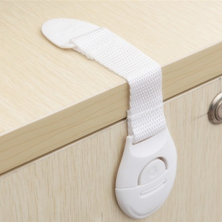 Children's Cabinet Lock Baby Safety Protection Child Safety Latches Drawers Cupboards Childproof Product plastic latch