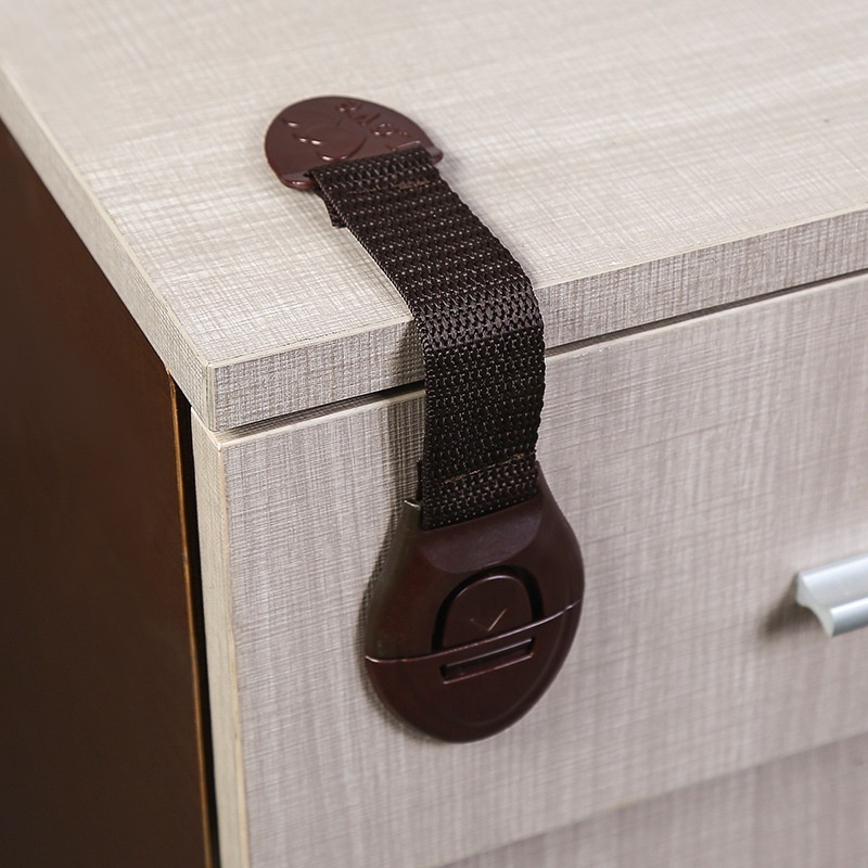 Children's Cabinet Lock Baby Safety Protection Child Safety Latches Drawers Cupboards Childproof Product plastic latch