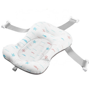 Artamber Adjustable Non-Slip Infant Bath Support Seat Baby Bath Pillow Bathtub Baby Bath Pad