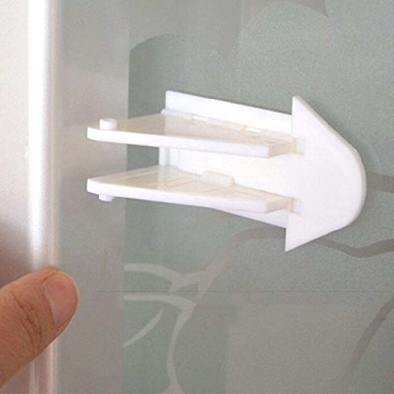 CPC Artamber Baby Proof Child Safety Protection Adhesive Sliding Door Lock for Patio, Closet, Windows