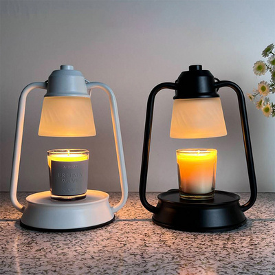 Electric Lamp Wax Melt Burner Scented Candle Warmer Lamp With Timer For Bedroom Home Decor