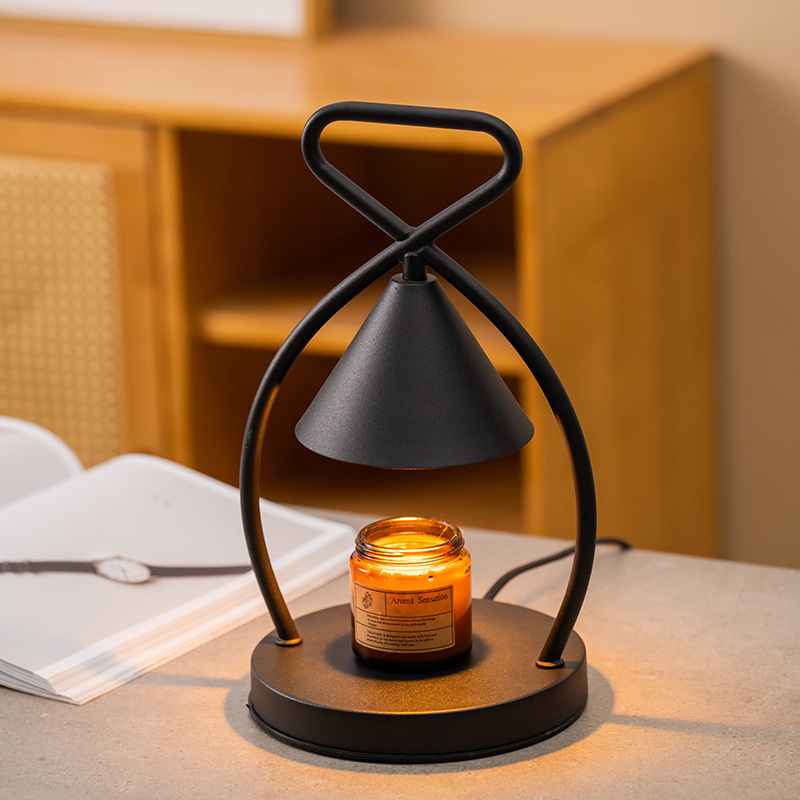 Morden Indoor Flameless Electric Aromatherapy Candle Light Table Lamp Wax Melt Burner Scented Candle Warmer Lamp