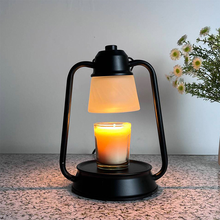 Electric Lamp Wax Melt Burner Scented Candle Warmer Lamp With Timer For Bedroom Home Decor