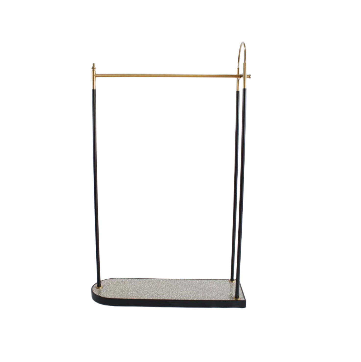 Custom Shop Display Stand Stainless Steel Clothes Display Racks Shelf For Clothing Shop