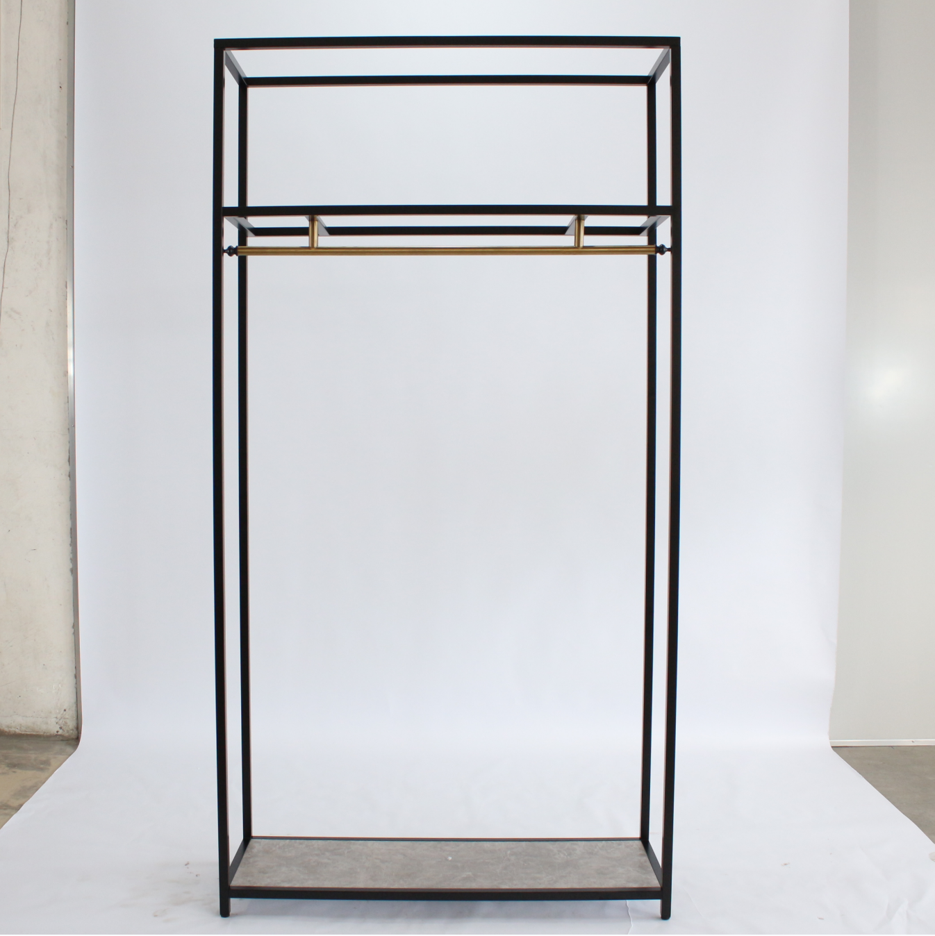 Stainless Steel Clothes Display Stand Garment Display Rack Clothes Shelf Metal Boutique Shop Clothing Retail Display Racks