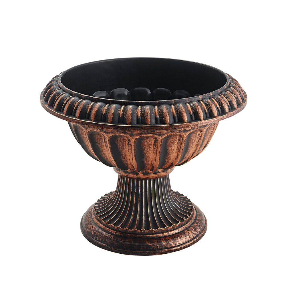 Vintage Unique  Roman Style Outdoor Garden Plant Flower Pot Urn Planters