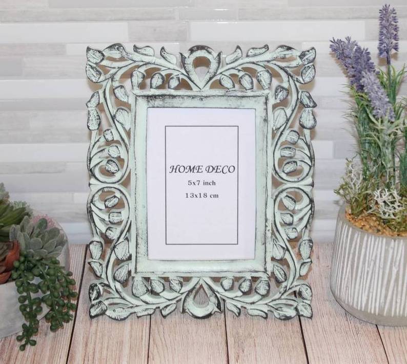 Decorative Carved Wood Photo Frames Modern Mirror Frames