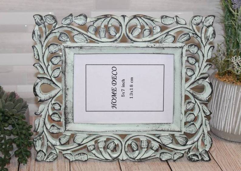 Decorative Carved Wood Photo Frames Modern Mirror Frames