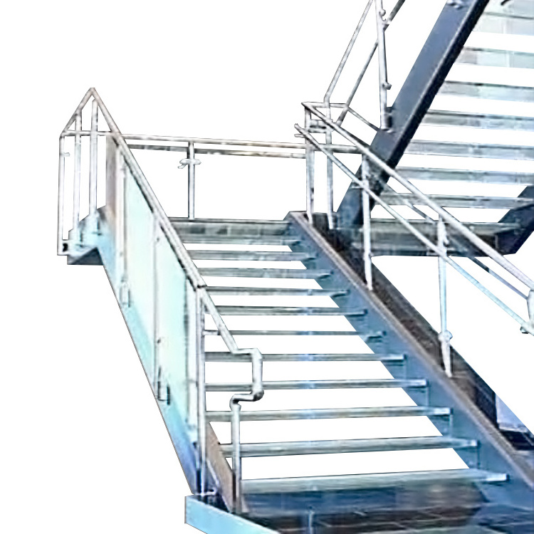 Floating stairs with Tempered glass pedal /Design glass straight stairs