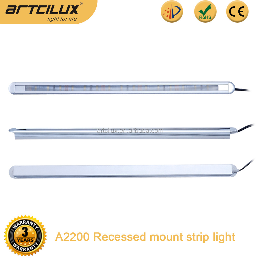 A2200 led kitchen light germany suppliers, DC 12V recessed led strip lighting for led light bar