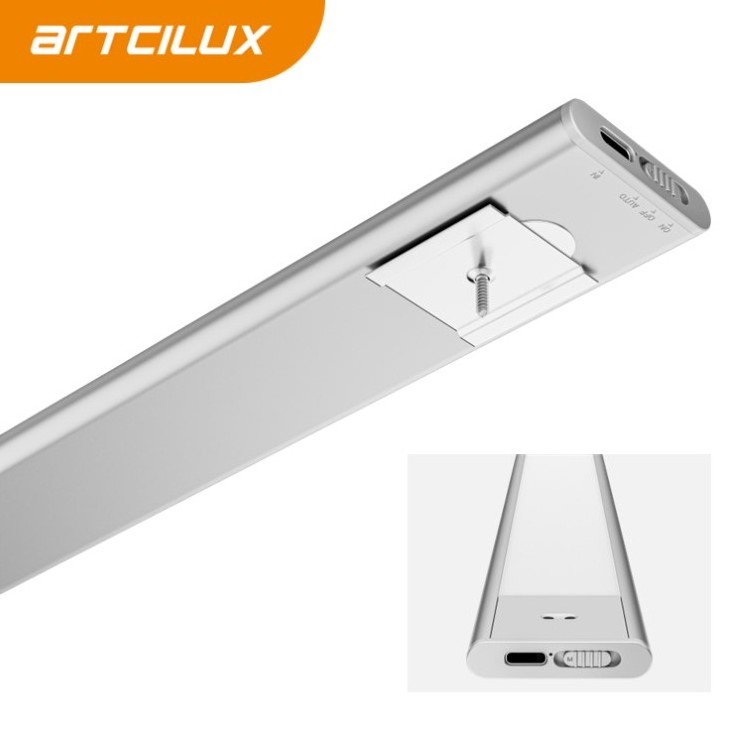 Wireless Under Cabinet Lighting Indoor hand sweep/Motion Sensor  USB Rechargeable Closet Lights