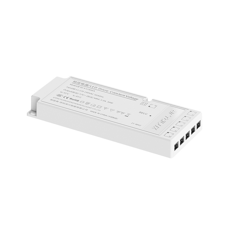 AC200-240V DC12V/DC24V LED Power Supply Cost-effective 24W/36W/60W LED Transformer switching power sup