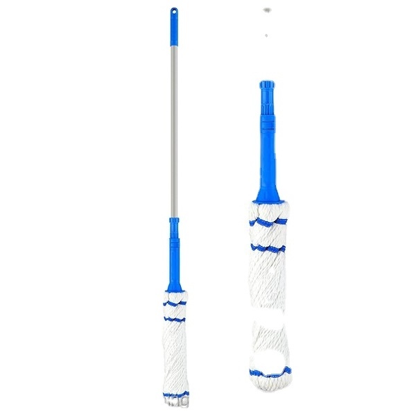 Hot sale 360 twist magic microfiber flat mop, mop cotton yarn, floor cleaning 360 spin magic flat twist mop