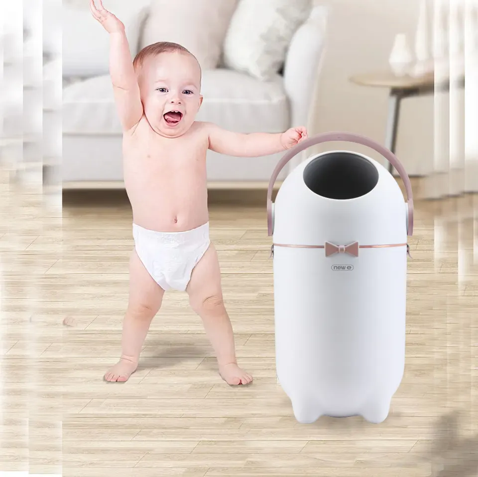 2024 Exclusive Baby Diaper Disposal Trash Can Odor Resistant Diaper Trash Can Kitchen Living Room Baby Diaper Disposal Trash Can