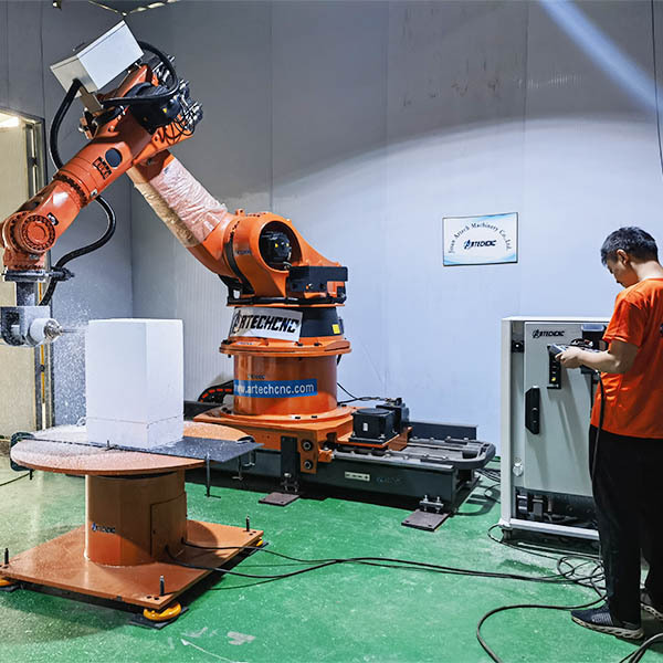 Wood carving robot 3d CNC foam carving ROBOT KUKA milling robot price