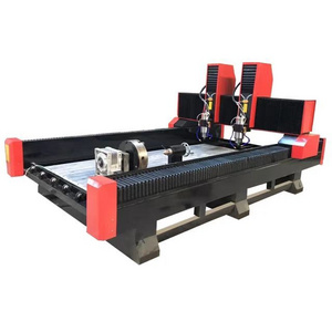 Tombstone Monument Stone Cutting and Engraving Machine  with Cooling Tank