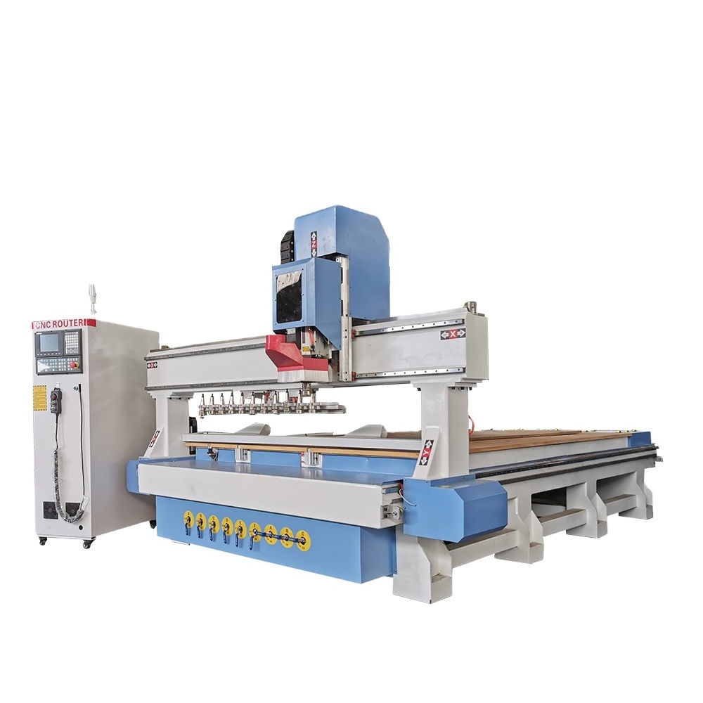 China 6090 1212 1325 1530 2030 2040 3 Axis 4 Axis 5 Axis Atc Woodworking Rotary 3D Cnc Router Wood Mold Engraving Machine Price