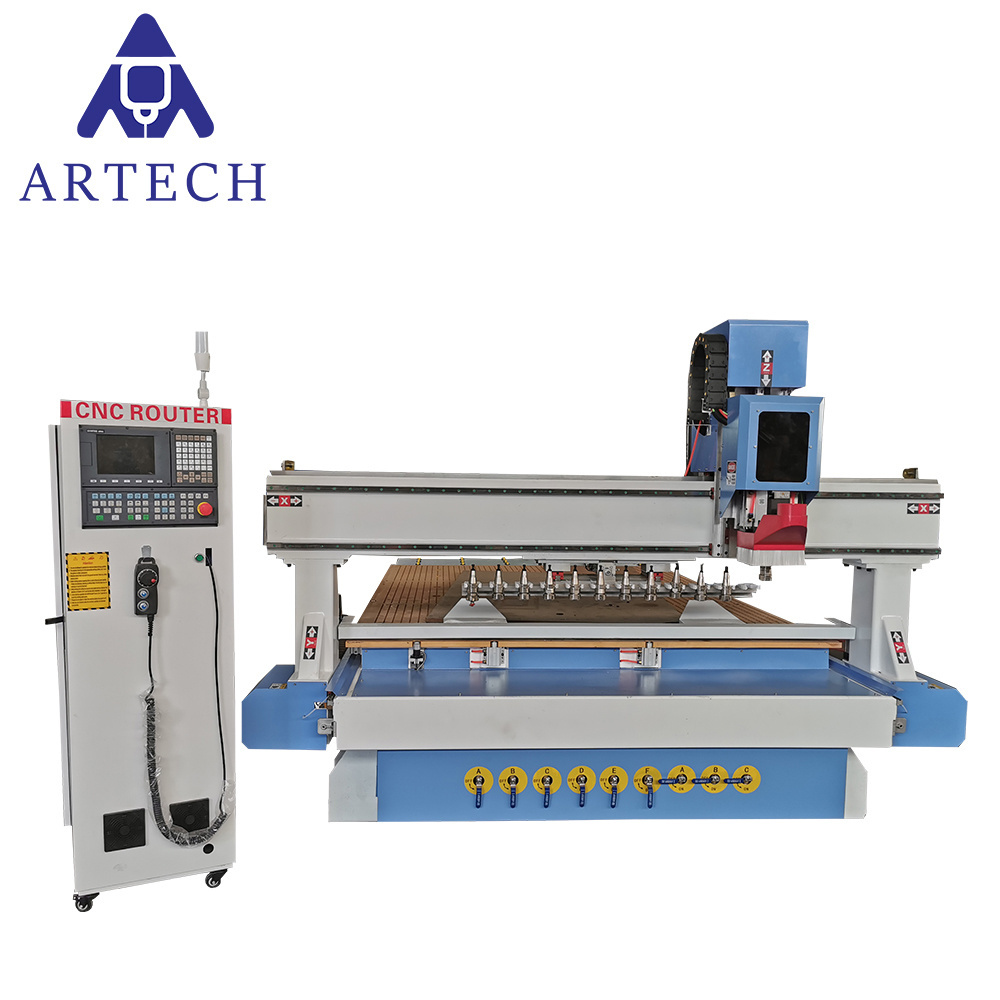 China 6090 1212 1325 1530 2030 2040 3 Axis 4 Axis 5 Axis Atc Woodworking Rotary 3D Cnc Router Wood Mold Engraving Machine Price