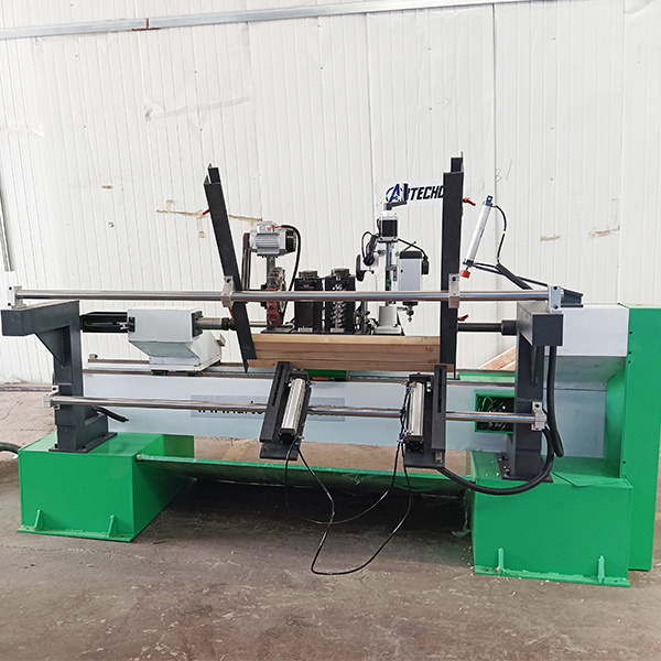 large size wood lathe wood turning machine for bleachers railings making