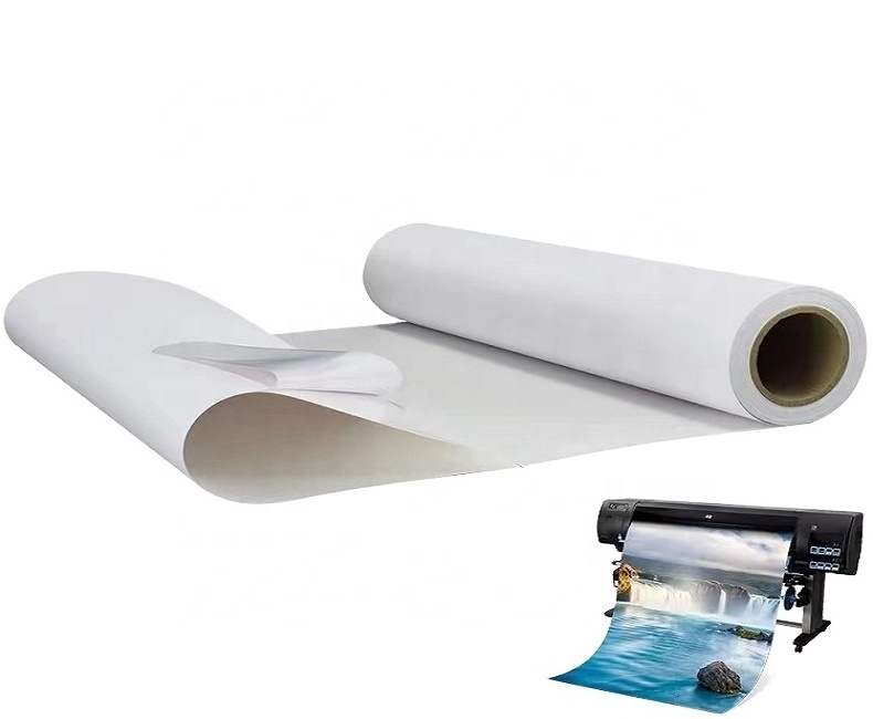 Hot sale printing material PVC self adhesive vinyl