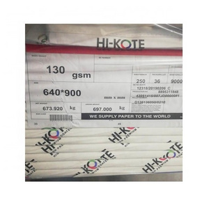 HI-kote brand art paper C2S glossy and matt