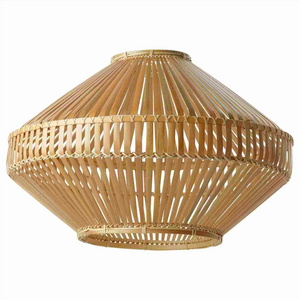 Hot product chandelier lampshade outdoor bamboo lampshade frames wholesale pendant lamp bamboo