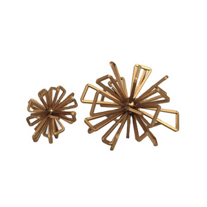 For Sale 2 Piece Sienna Starburst Sculpture SetHome Decor Interior Decor In Wholesale