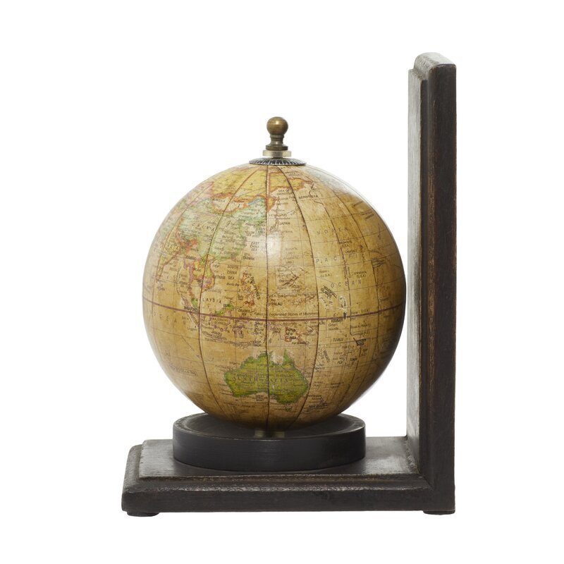 For Sale Contemporary Globe Non-skid Bookends For School Home Office Desk Organizer Decorative Bookends In Wholesale