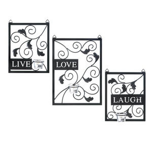 For Sale 3 Piece Live Love Laugh Wall Decor Set Metal  Home  Decor  Interior  Home  Decor In  Wholesale  Prices