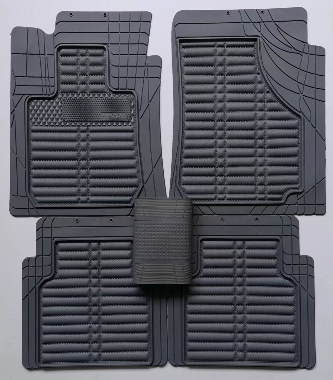 5 PCS Universal Luxury 3D Waterproof PVC Car Mats Interior Decorative Floor Mat for BYD BMW Hyundai Mazda A3 Car Accessories