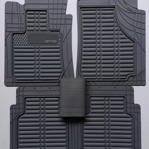 5 PCS Universal Luxury 3D Waterproof PVC Car Mats Interior Decorative Floor Mat for BYD BMW Hyundai Mazda A3 Car Accessories