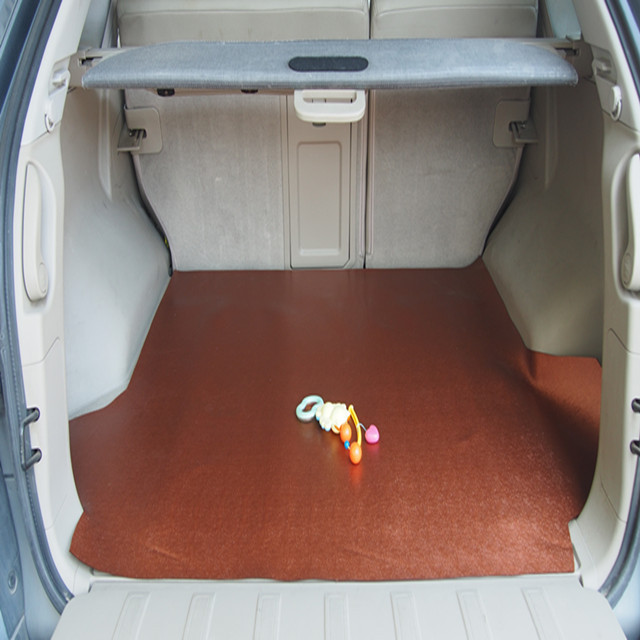 Premium Flex Tough All-Protection Cargo Mat Liner Heavy Duty Cuttable Trunk Liner  Cargo Mat Car Trunk mat