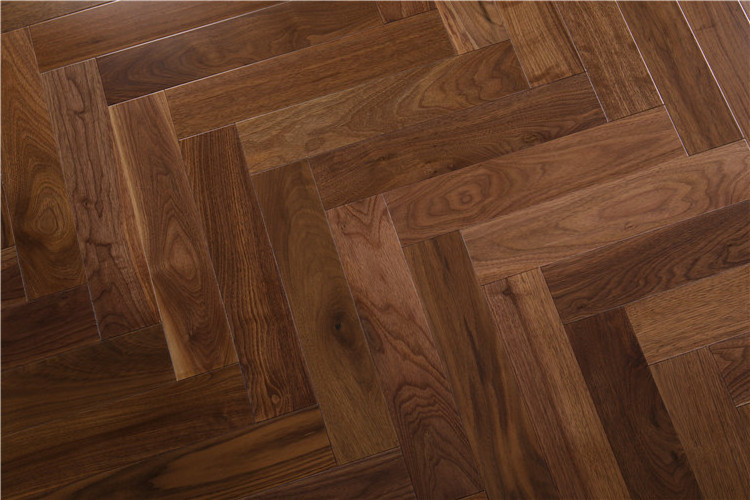 Factory direct sales of hardwood flooring natural oiled parquet American black walnut luxury real wood solid wooden floors