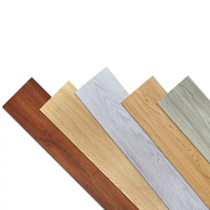 7mm 8mm luxury oak laminated indoor herringbone hardwood rigid core interlocking lvp lvt spc pvc vinyl flooring tiles