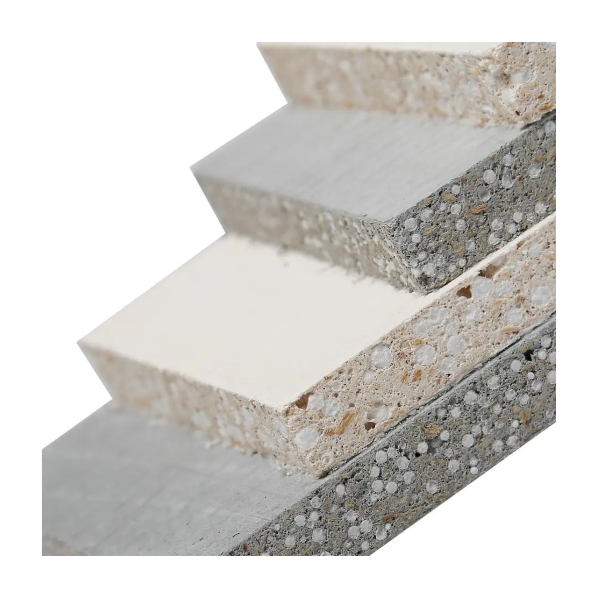 100% non-asbestos 4x8' EPS cement boards Fire A1 non combustibility Interior Exterior Cladding Cement Fibre Board 8mm 12mm