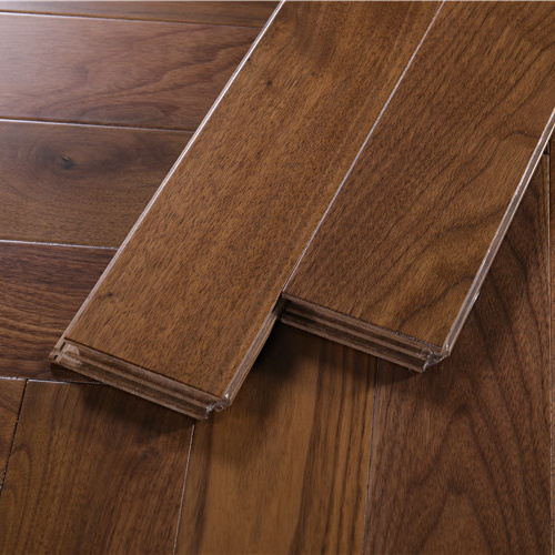 Factory direct sales of hardwood flooring natural oiled parquet American black walnut luxury real wood solid wooden floors