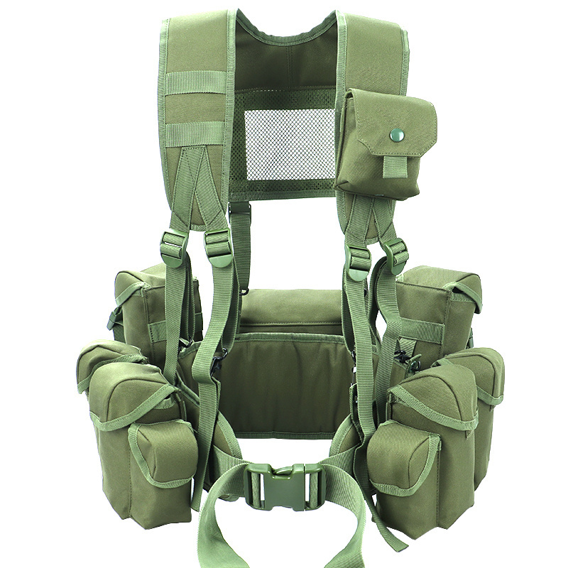 Custom Outdoor Multi-pocket Camo Hunting Vest Tactical Combat Chest Rig