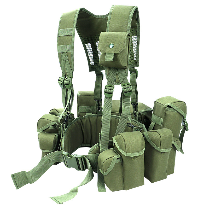 Custom Outdoor Multi-pocket Camo Hunting Vest Tactical Combat Chest Rig