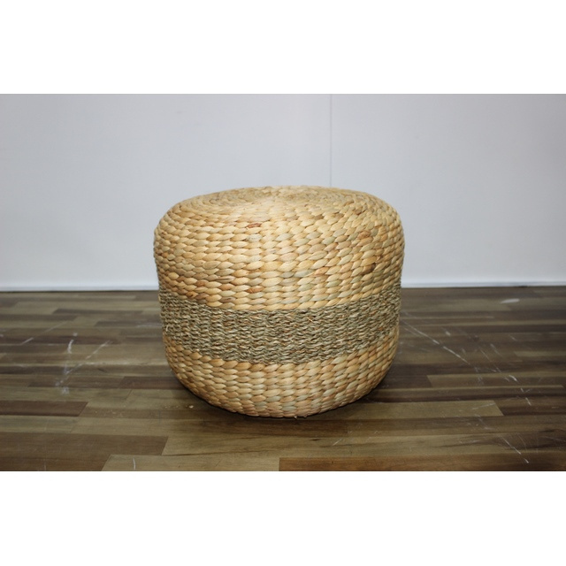 New Design Straw Water Hyacinth bar stools Meditation Floor Cushion Yoga Cushion From Viet Nam Factor