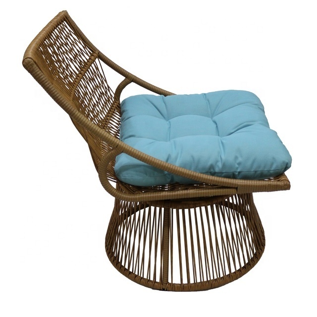 Hot Selling Rattan Swivel Chair from Vietnam Factory for Outdoor Ottoman Furniture Living Room Dining Home Office