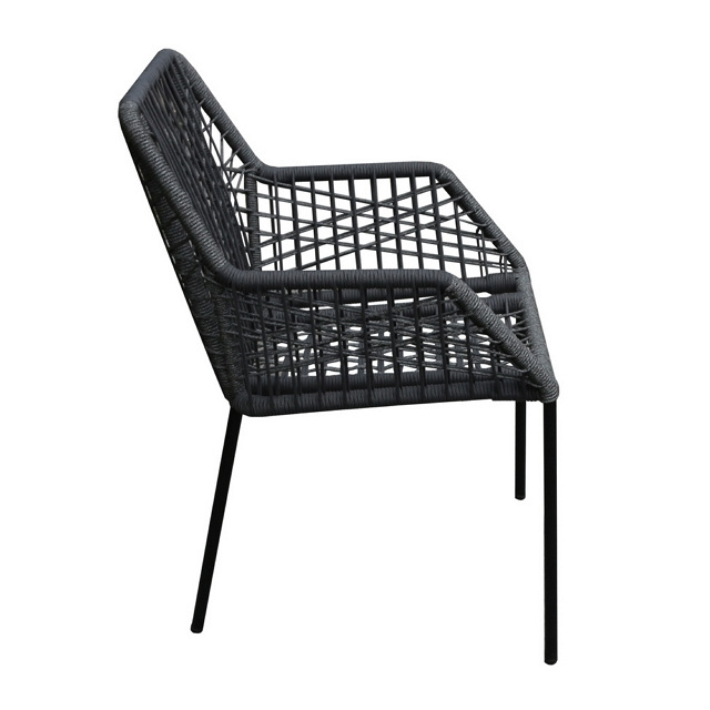 Factory wholesale garden chairs outdoor furniture Aluminum frame, patio dining chairs outdoor leisure chair made in VietNam