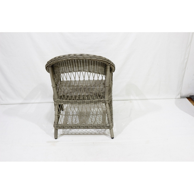 Vietnam manufacturer supply best price poly wicker (PE) Armchair garden dining Armchair wicker outdoor furniture