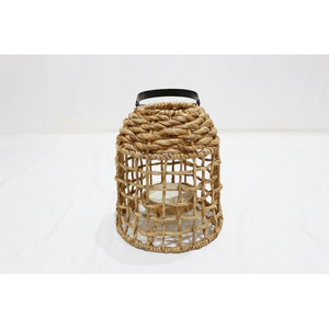 Luxury Vintage Water Hyacinth Lantern: Eco-Friendly Craftsmanship from Vietnam