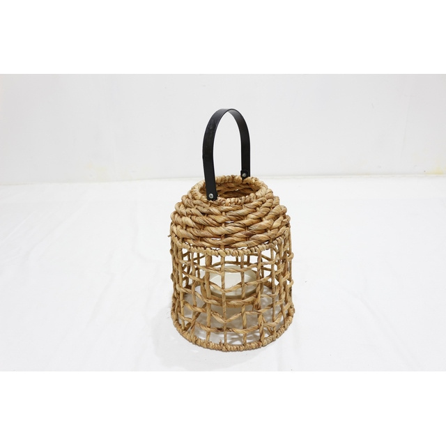 Luxury Vintage Water Hyacinth Lantern: Eco-Friendly Craftsmanship from Vietnam