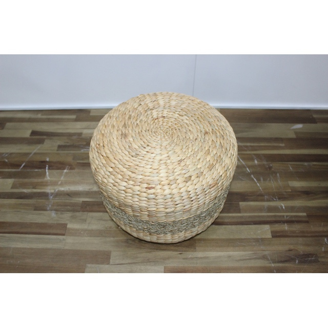 New Design Straw Water Hyacinth bar stools Meditation Floor Cushion Yoga Cushion From Viet Nam Factor