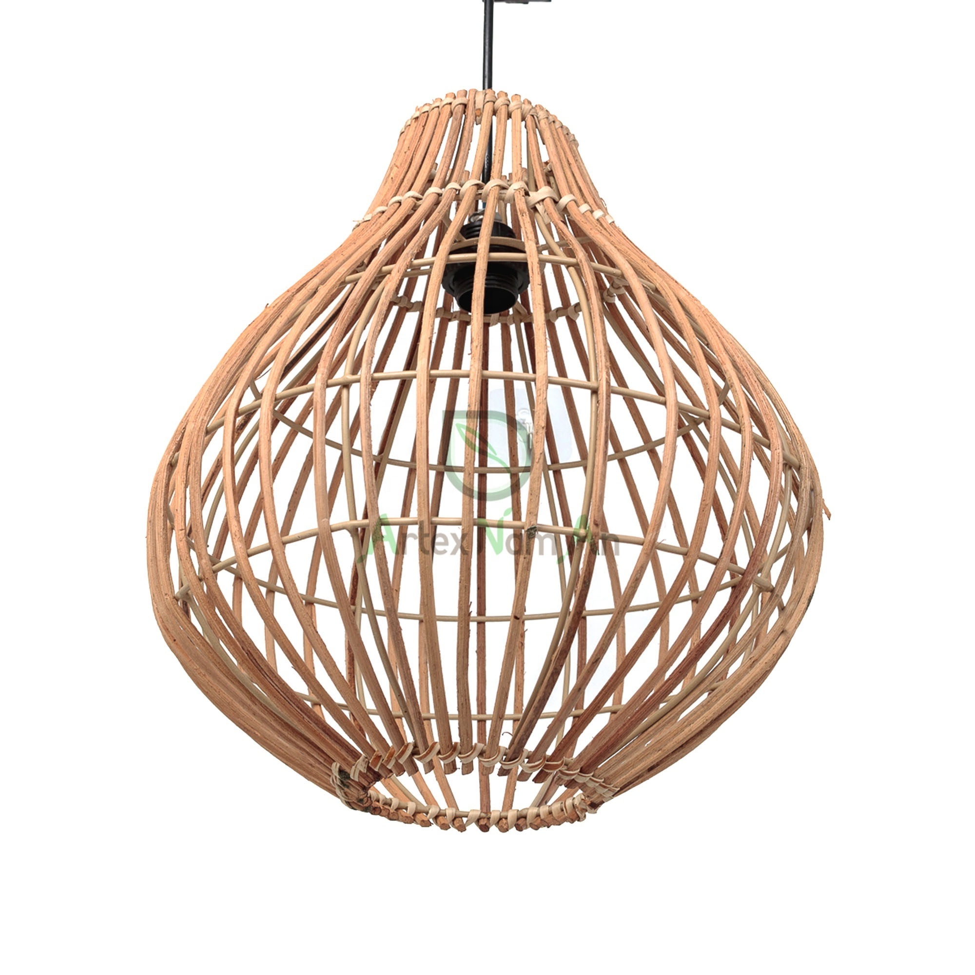 Rattan pendant light shade/modern wicker light fixture/rustic farmhouse ceiling hanging lamp shades