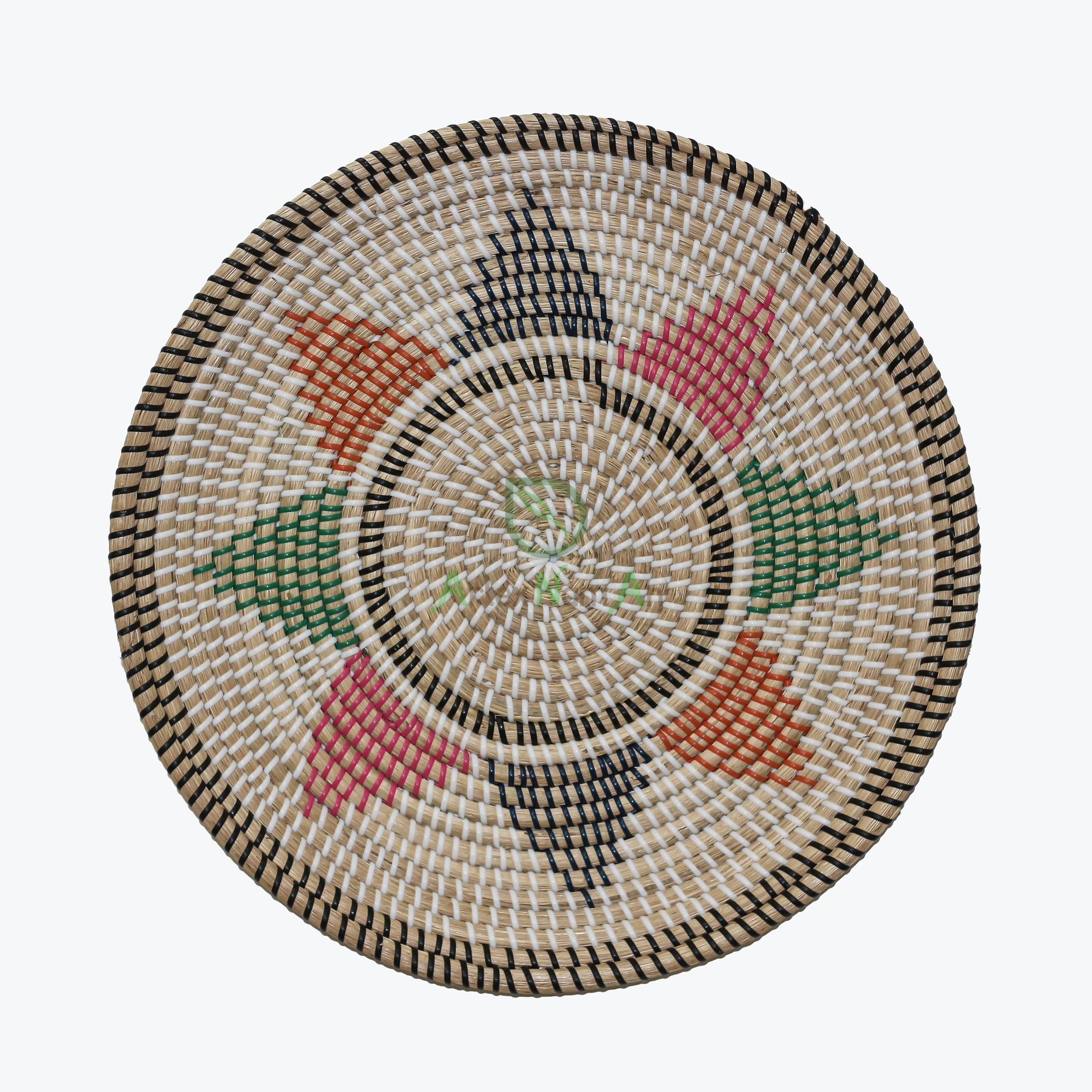 Seagrass wall decor baskets/woven wall hanging decor/wicker decorative hanging wall plates