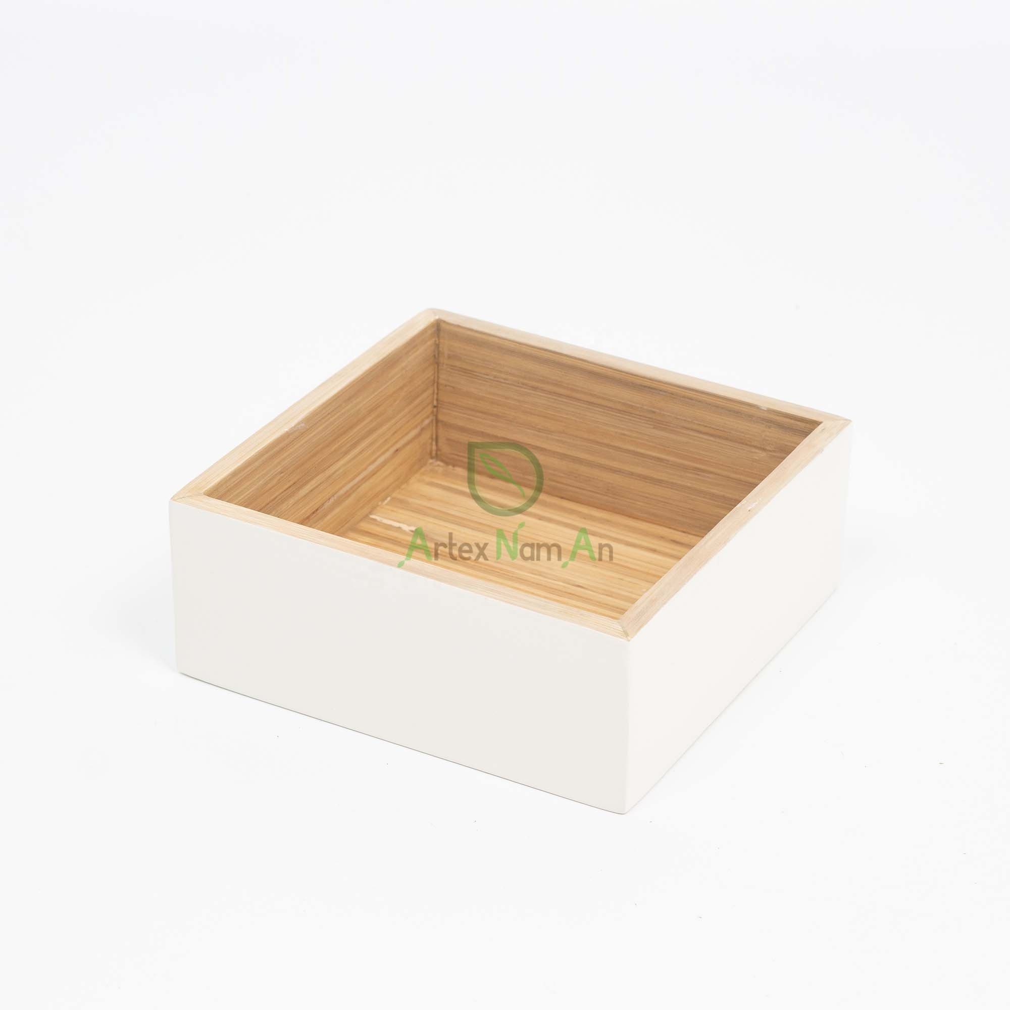 Wooden & bamboo boxes/decorative white box/sublimation wooden box