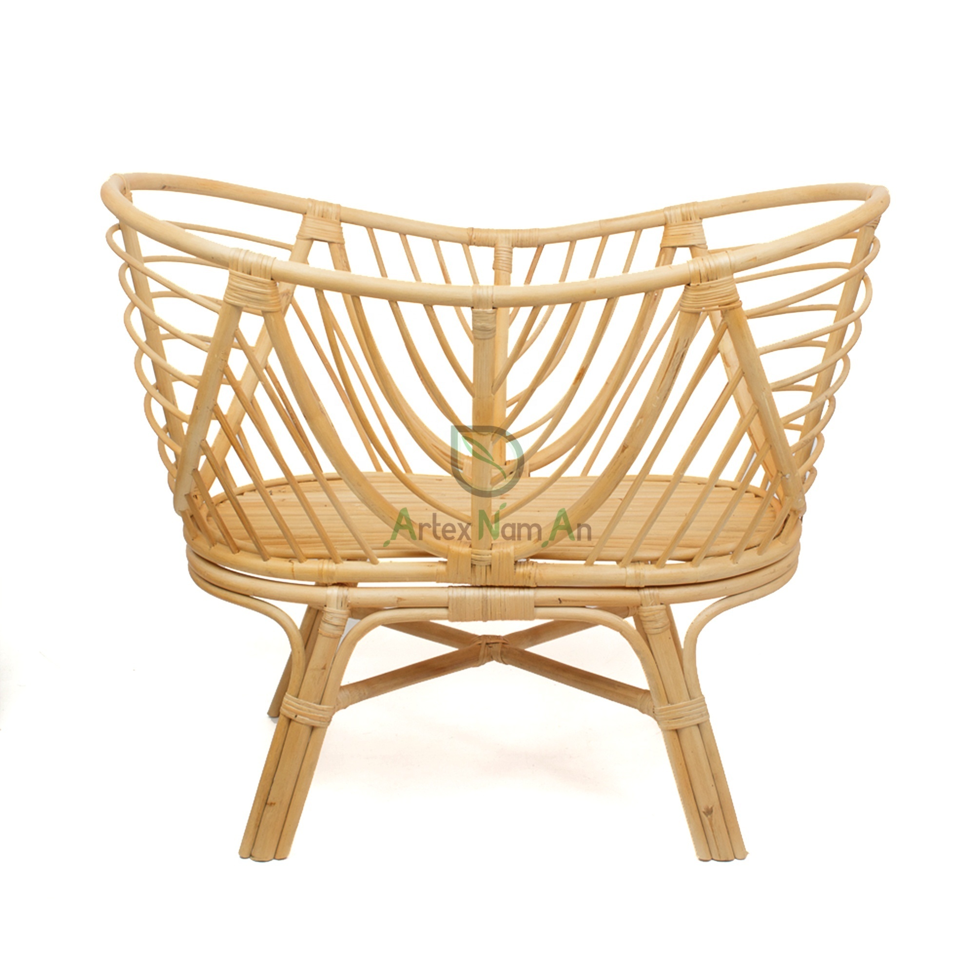 Handmade rattan wicker baby bed bassinet also baby cot bed crib for new born baby nursery furniture