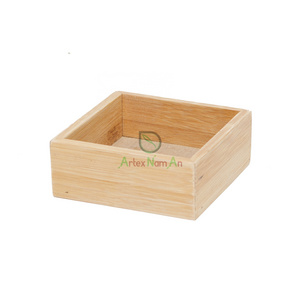 Bamboo Cloth Storage Box Closet Dresser Drawer Organizer/under Desk Drawer/Drawer Organizer for Home Organizer